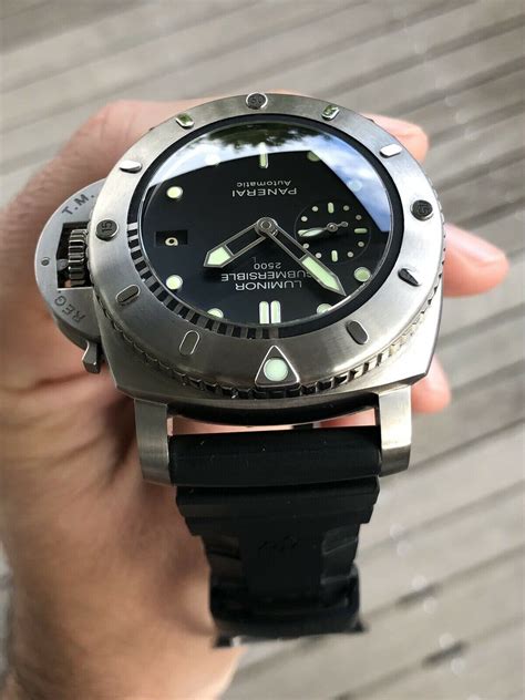 panerai submersible 2500m special edition|panerai submersible 42mm.